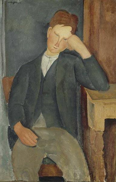 Amedeo Modigliani Le Jeune Apprenti Norge oil painting art